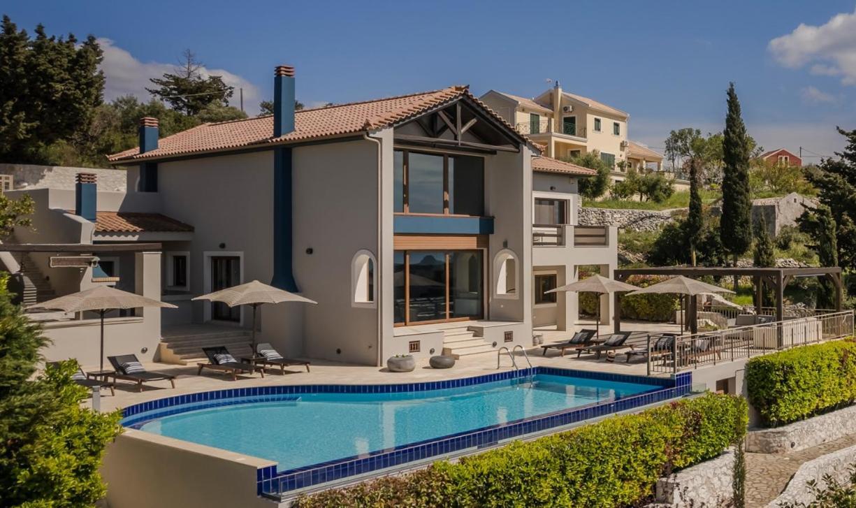 Luxury Villa Karmaniolos Fiskardo Kefalonia Dış mekan fotoğraf