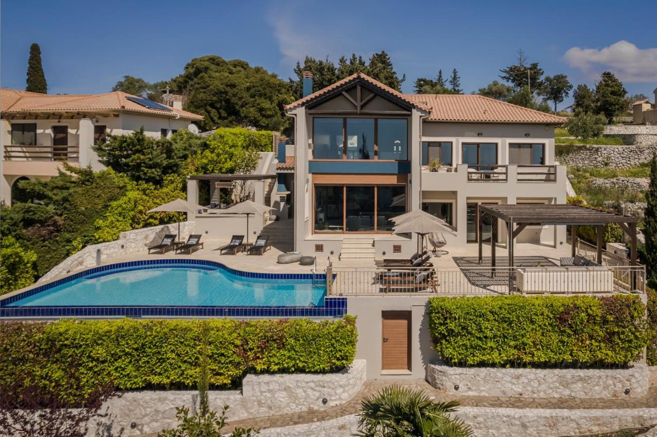 Luxury Villa Karmaniolos Fiskardo Kefalonia Dış mekan fotoğraf