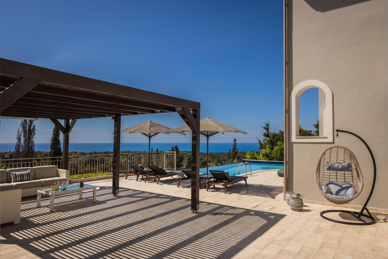 Luxury Villa Karmaniolos Fiskardo Kefalonia Dış mekan fotoğraf