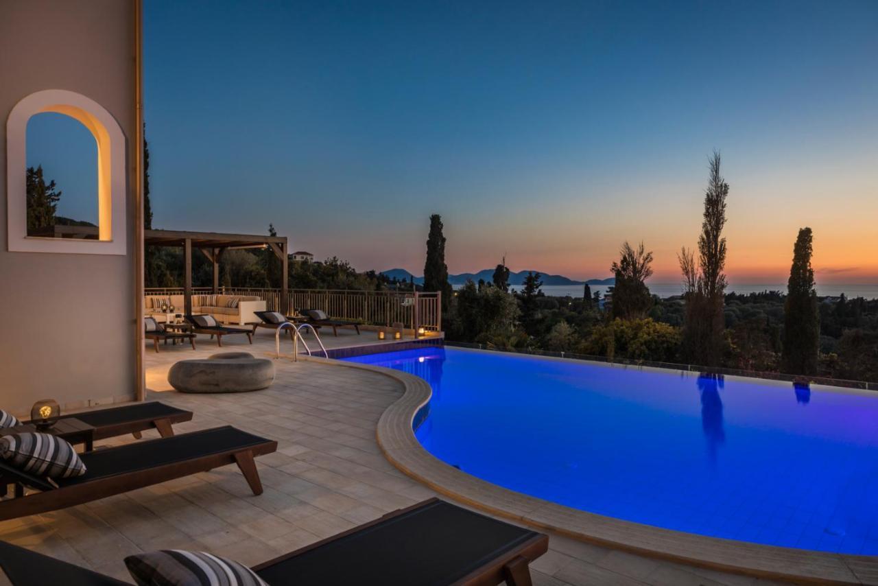 Luxury Villa Karmaniolos Fiskardo Kefalonia Dış mekan fotoğraf