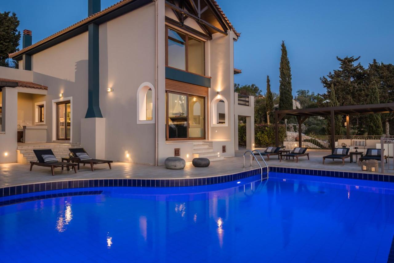 Luxury Villa Karmaniolos Fiskardo Kefalonia Dış mekan fotoğraf