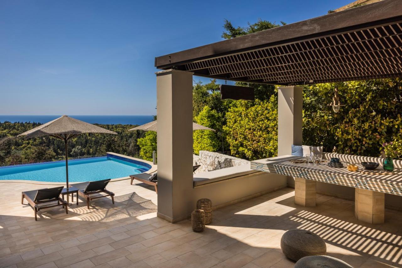 Luxury Villa Karmaniolos Fiskardo Kefalonia Dış mekan fotoğraf