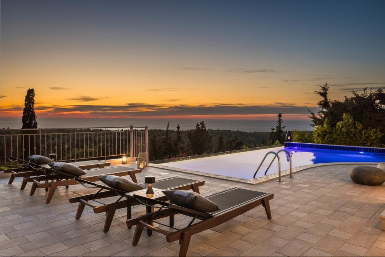 Luxury Villa Karmaniolos Fiskardo Kefalonia Dış mekan fotoğraf