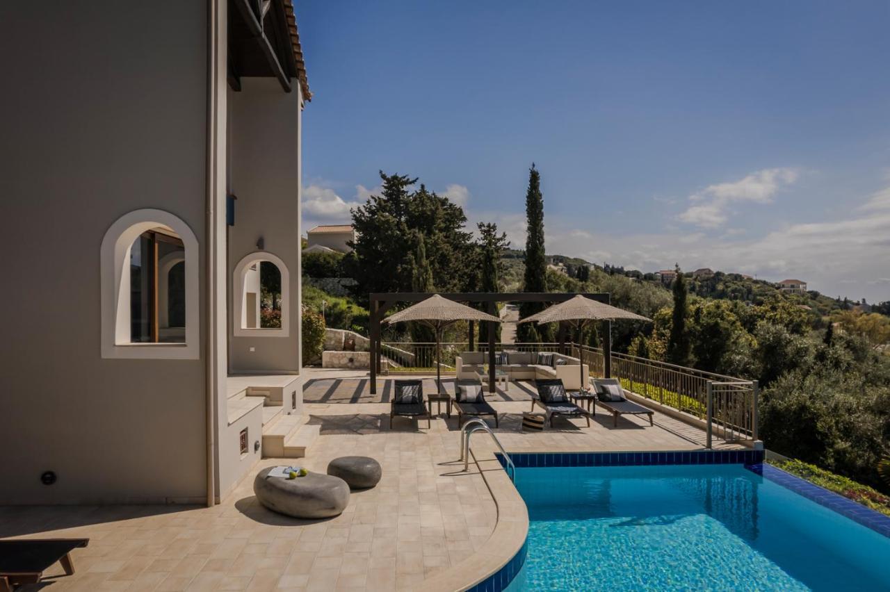 Luxury Villa Karmaniolos Fiskardo Kefalonia Dış mekan fotoğraf