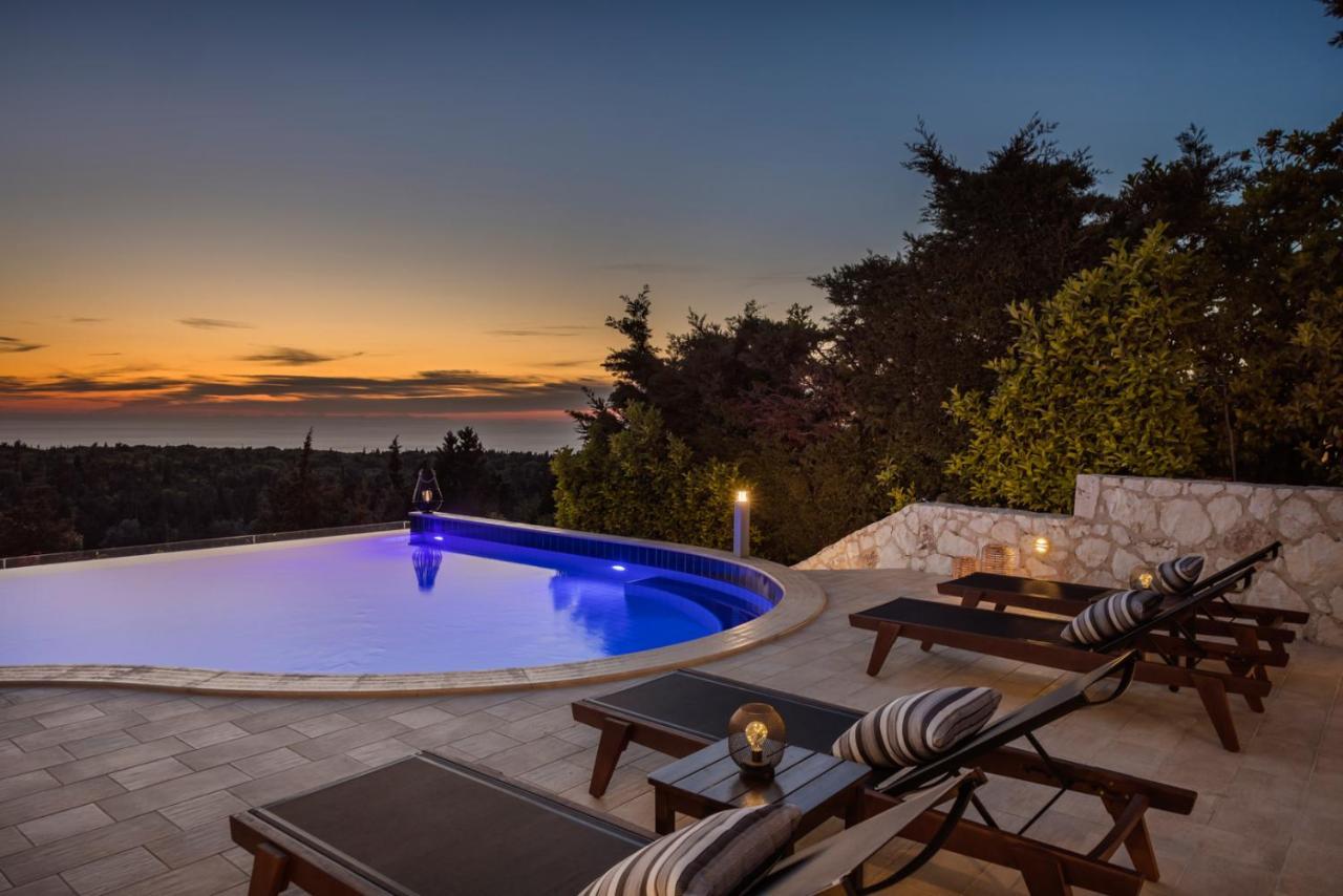 Luxury Villa Karmaniolos Fiskardo Kefalonia Dış mekan fotoğraf